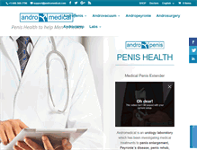 Tablet Screenshot of andromedical.com